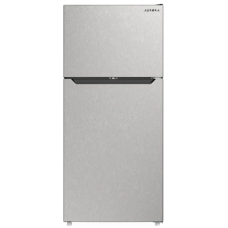 Aurora Top Mount Refrigerator 2 Doors No Frost 18.1 Cu.Ft 513 Liter Silver