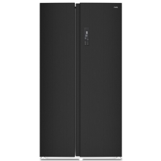 Chiq Side By Side Refrigerator 2 Doors No Frost 19.8 Cu.Ft 562 Liter Inverter Steel 