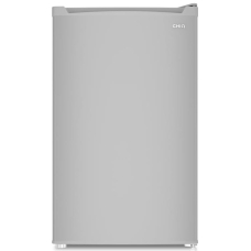 Chiq Mini Bar Refrigerator Internal Freezer Singel Door De Frost 3.2 Cu.Ft 92 Liter For Offices And Bedrooms Silver 