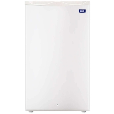 Haas Mini Bar Refrigerator Internal Freezer Singel Door De Frost 3.1 Cu.Ft 90 Liter For Offices And Bedrooms White 