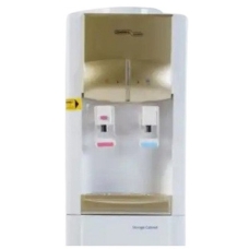 General Golden Table Water Dispenser 2 Tap Top Load Cold 2 Liter Hot 5 Liter Cold- Hot White