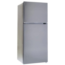 Smart Electric Top Mount Refrigerator 2 Doors No Frost 16.4 Cu.Ft 465 Liter Silver