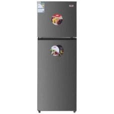 Haam Top Mount Refrigerator 2 Doors No Frost 11.7 Cu.Ft 333 Liter Steel