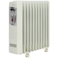 Heller oil electric heater 11 fins white