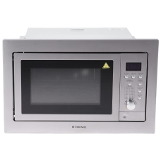 Star Way Built In Microwave oven With Grill 25 Liter 750 Watt Digital Control Multi Levels Silver