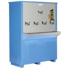 Al Kawthar Commercial Water Cooler Cold 5 Tap 240 Liter Blue Ksa