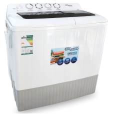 Super General Twine Tube Washing Machine With Dryer Top Load 14 Kg Multi Program White