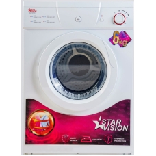 Star Vision Condensing Clothes Dryer Front Load 6 Kg 8 Program With