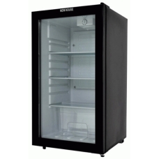 New House Mini Bar Refrigerator Without Freezer Singel Door No Frost 3.2 Cu.Ft 91 Liter Black