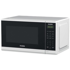 Kion Free Stand Microwave oven 20 Liter 700 Watt Digital Control Multi Levels White