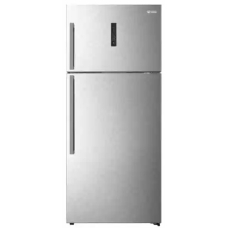 General Superme Top Mount Refrigerator 2 Doors No Frost 17.9 Cu.Ft 508 Liter Steel